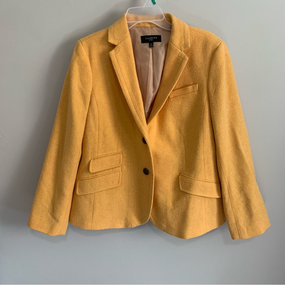 Talbots Wool Blend blazer jacket - Picture 8 of 17